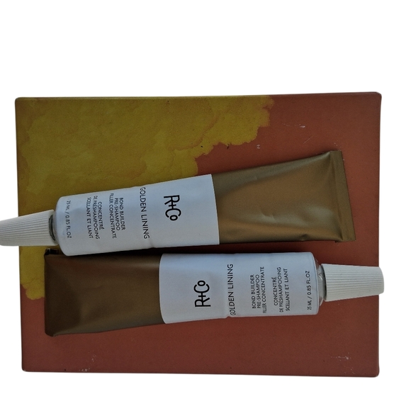 R+Co Golden Lining Bond Builder Pre-Shampoo Filler Concentrate 0.85 fl oz 12 Box - Picture 2 of 9